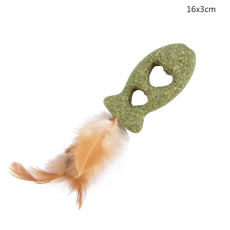 Pet Cat Toy Mouse Animal Feather Cat Toy Pet Supplies